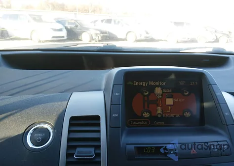 2009 Toyota Prius from USA, damaged, VIN JTDKB20U297868880